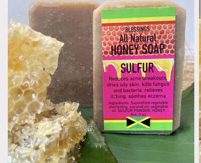 Honey sulfur Soap
