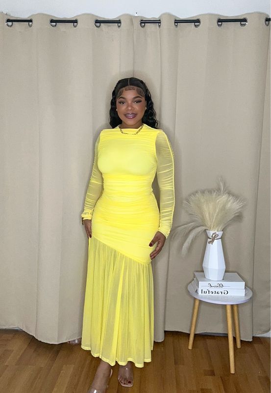 Anné Dress (Yellow)