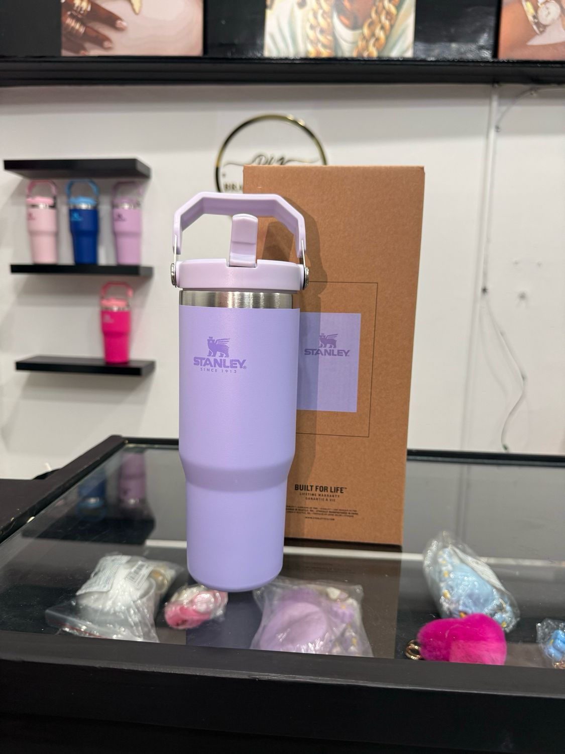 Purple Flipper Stanley (30 oz)