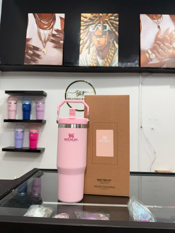 Baby Pink Flipper Stanley Cup (30 oz)