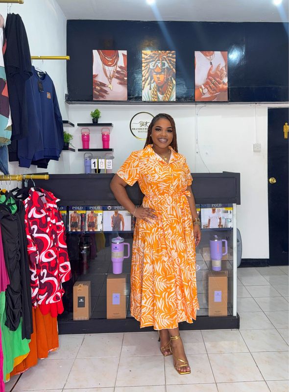 Palm Trees Stripes (yellow)