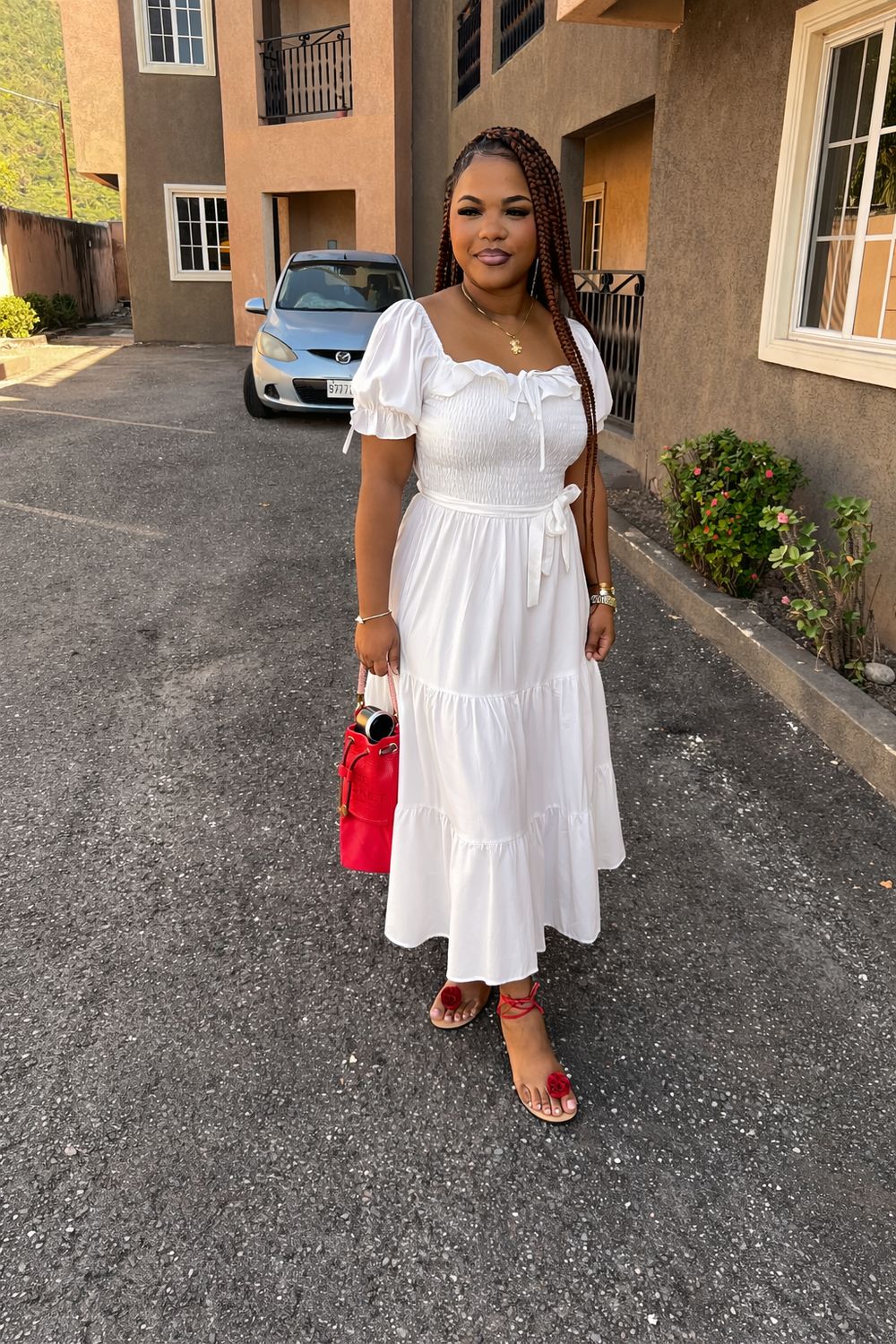 Valley Dress (white)