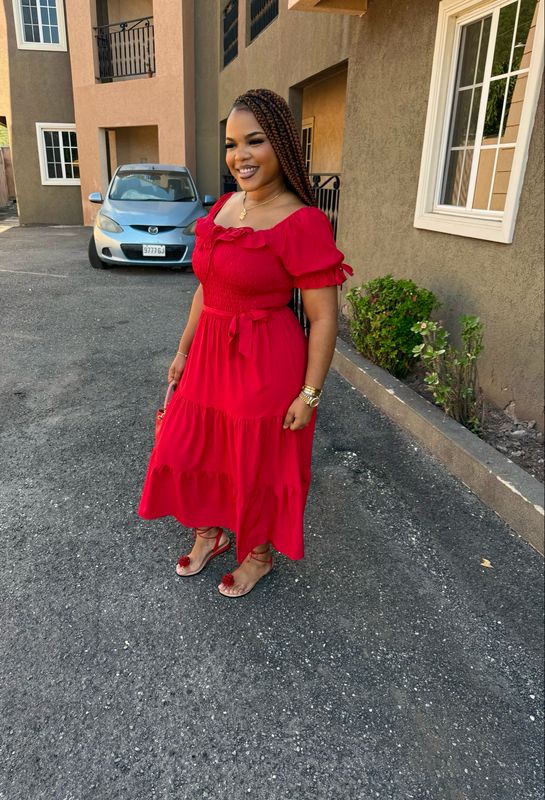 Valley Dress Red (XXL)