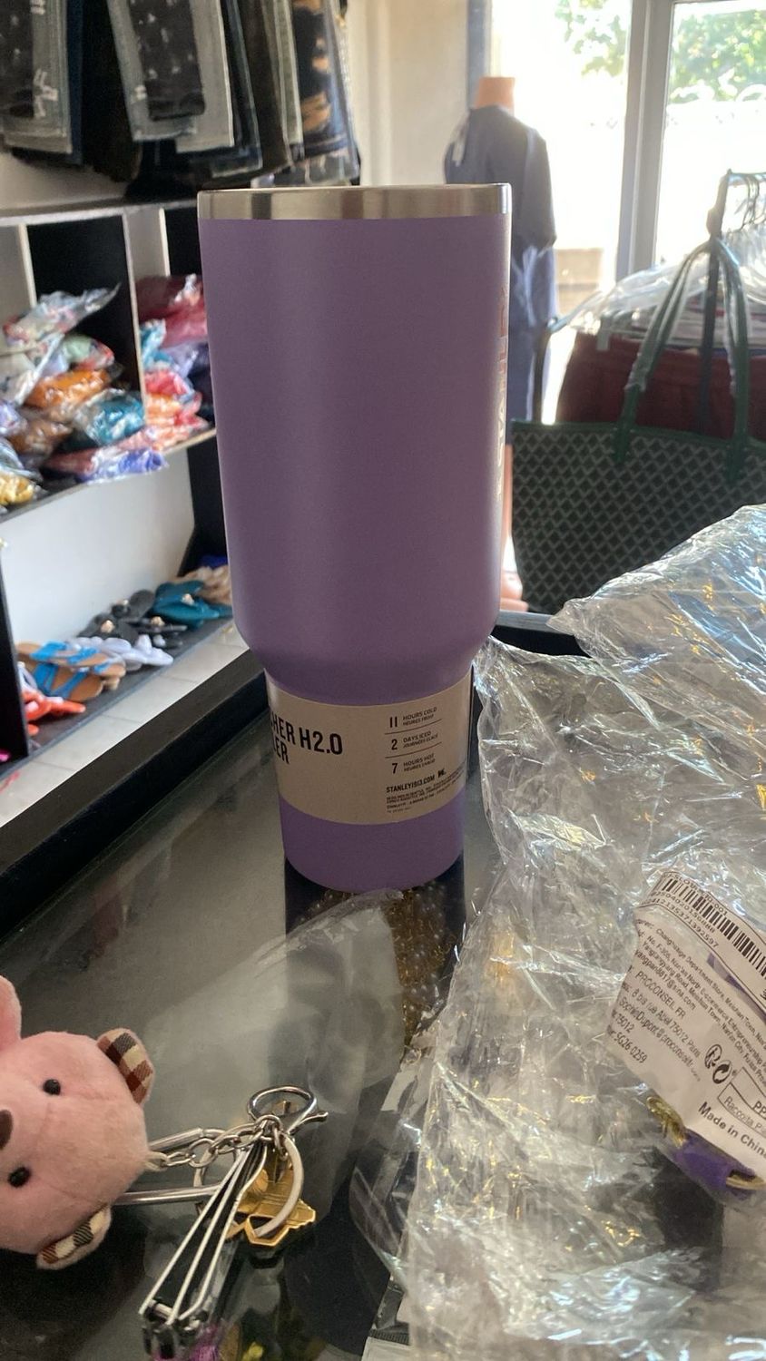 Purple Stanley With Straw (40 oz)