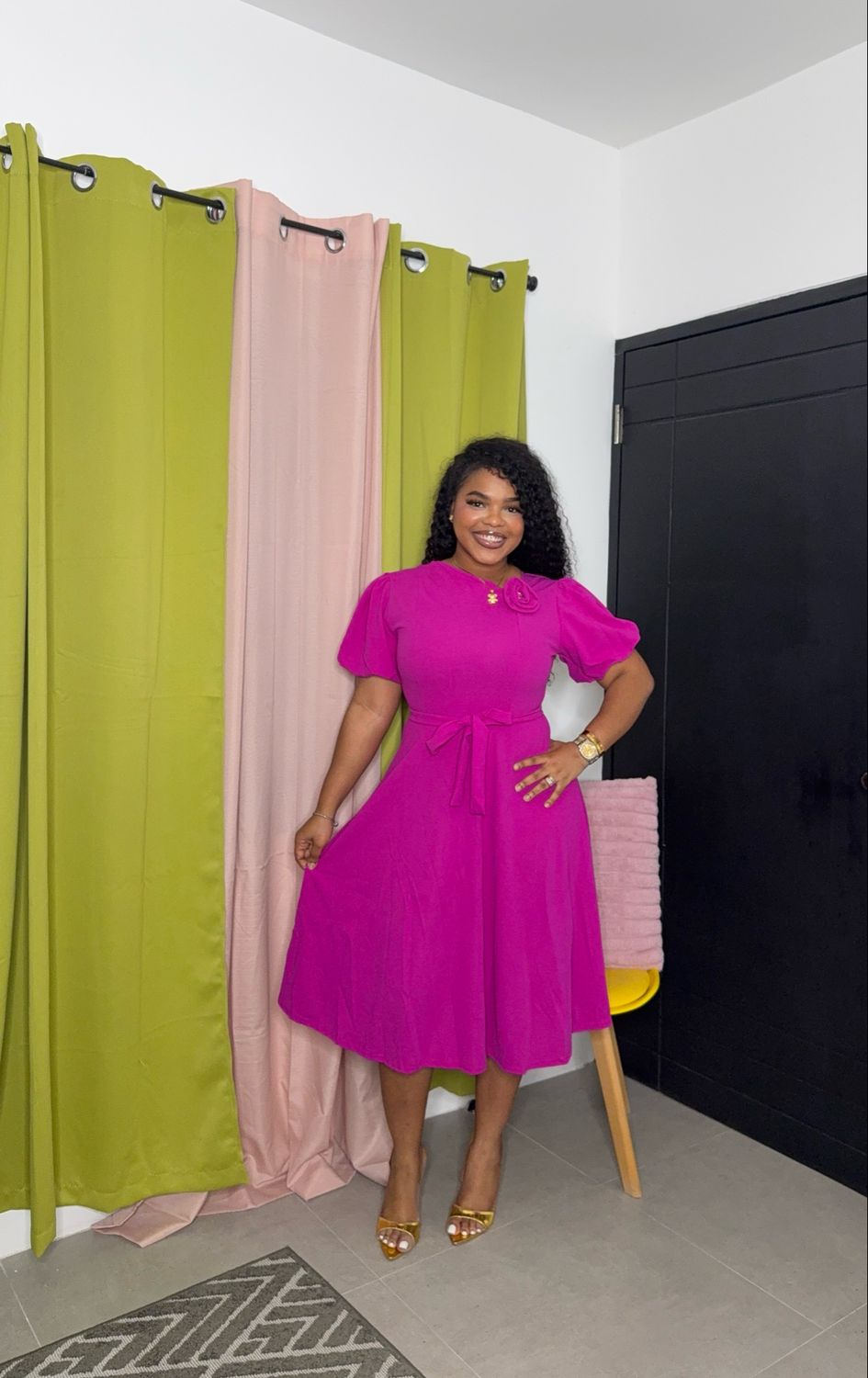 Hallelujah dress (plum)
