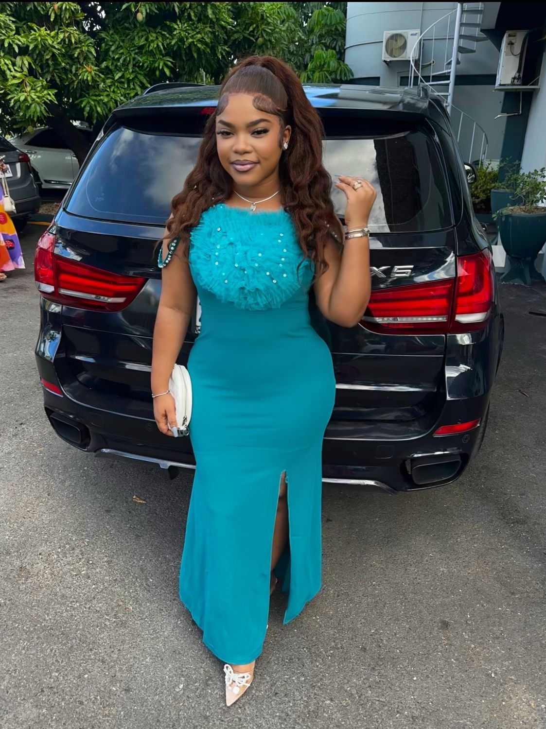 Wedding Guest Dress (teal)