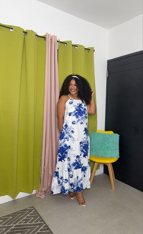 Prinny Maxi Dress (blue)