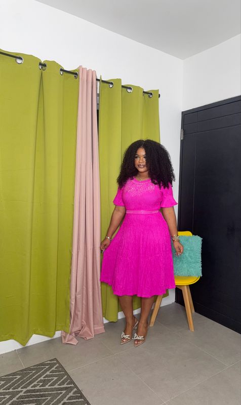 Sparks Dress (Pink)