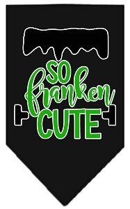 So Franken Cute Screen Print Bandana