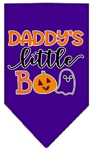 Daddy&#39;s Little Boo Screen Print Bandana