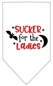 Sucker for the Ladies Screen Print Bandana