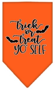Trick or Treat Yo&#39; Self Screen Print Bandana