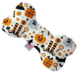 Classic Halloween Bone Dog Toy