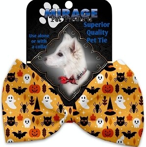 Happy Halloween Pet Bow Tie