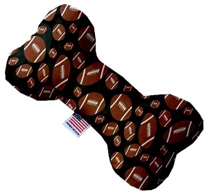Footballs Bone Dog Toy