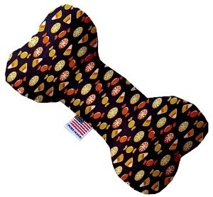 Halloween Candy Confetti Bone Dog Toy