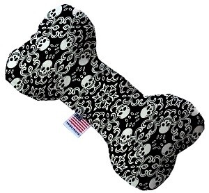 Spinning Skulls Bone Dog Toy