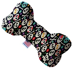 Dia de Los Muertos Skulls Bone Dog Toy