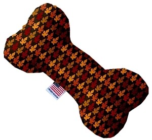 Autumn Leaves Bone Dog Toy