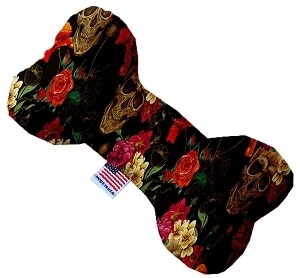 Tropical Skulls Bone Dog Toy