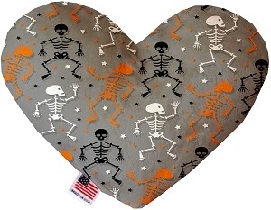 Skeletons Dancing Heart Dog Toy