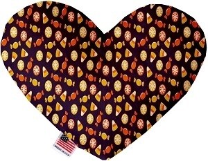 Halloween Candy Confetti Heart Dog Toy