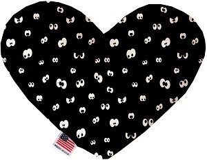 Eyes Eyes Everywhere Heart Dog Toy