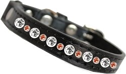 Posh Halloween Jeweled Cat Collar
