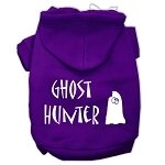 Ghost Hunter Screen Print Pet Hoodies