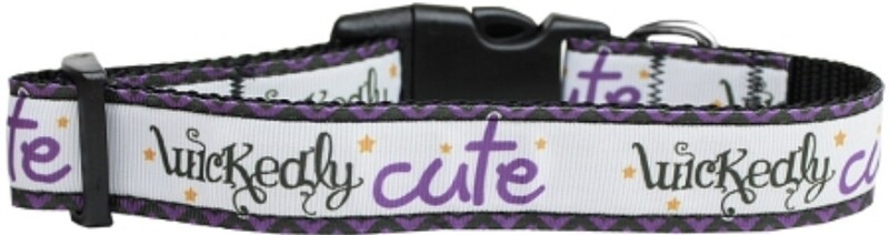 Wickedly Cute Nylon Dog Collar