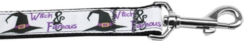 Witch and Famous Nylon Dog Leash