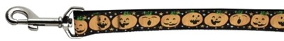 Pumpkins Nylon Ribbon Leash