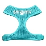 Ghost Hunter Design Soft Mesh Pet Harness, Color: Aqua