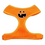 Pumpkin Face Design Soft Mesh Pet Harness