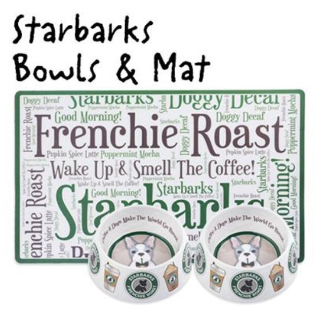 Starbarks Bowls &amp; Mat
