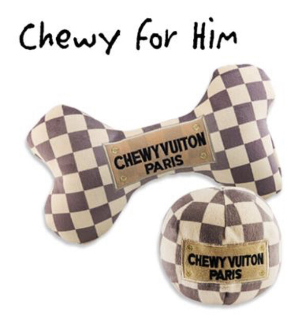 Keep Calm &amp; Chewy Vuiton (Checker)
