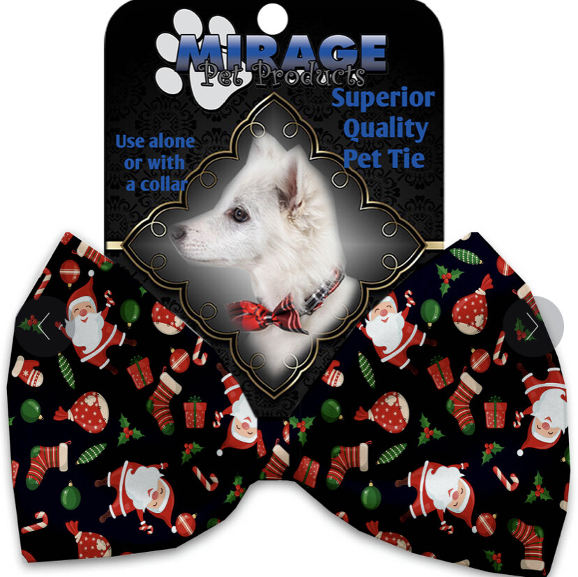 Santa Fun Pet Bow Tie