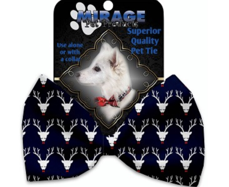 Team Prancer Pet Bow Tie
