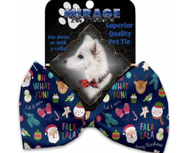 Christmas Party Pet Bow Tie