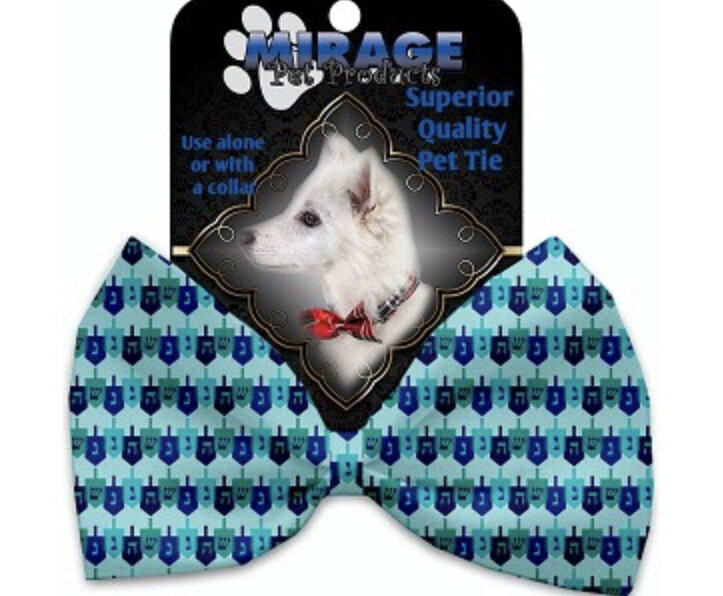 Dreidel, Dreidel, Dreidel Pet Bow Tie