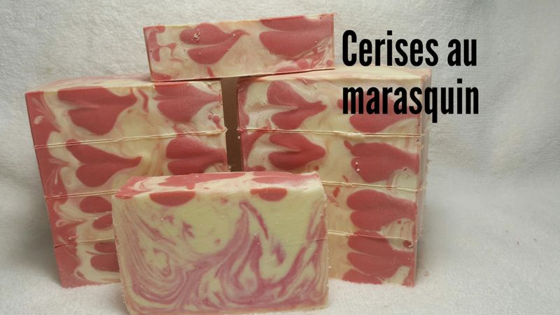 Savon cerises au marasquin