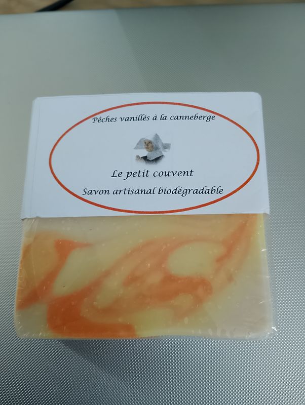 Savon pêche Vanillée et Cannerges