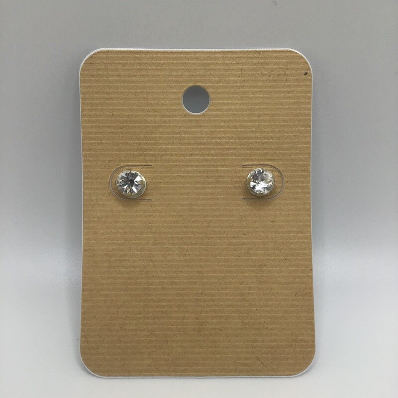 Faux Diamond Earrings