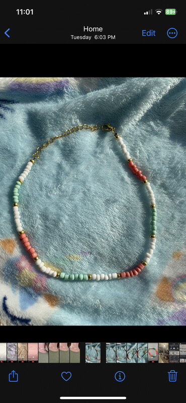 Coral Beach Summer Necklace.