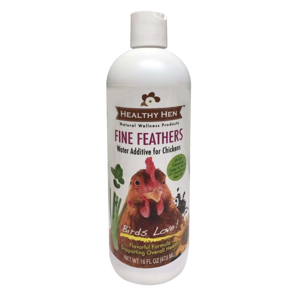 Healthy Hen™️ Fine Feathers Water Additive- 16 oz