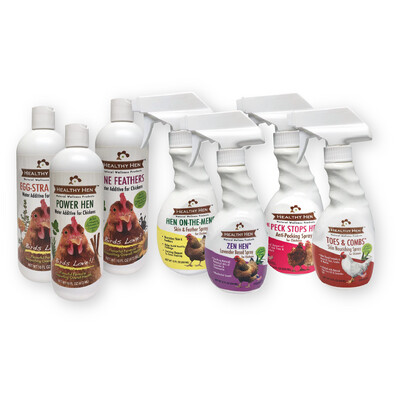 Healthy Hen™ Water Additive & Wellness Spray -Ultimate Care Pack! 25% OFF!