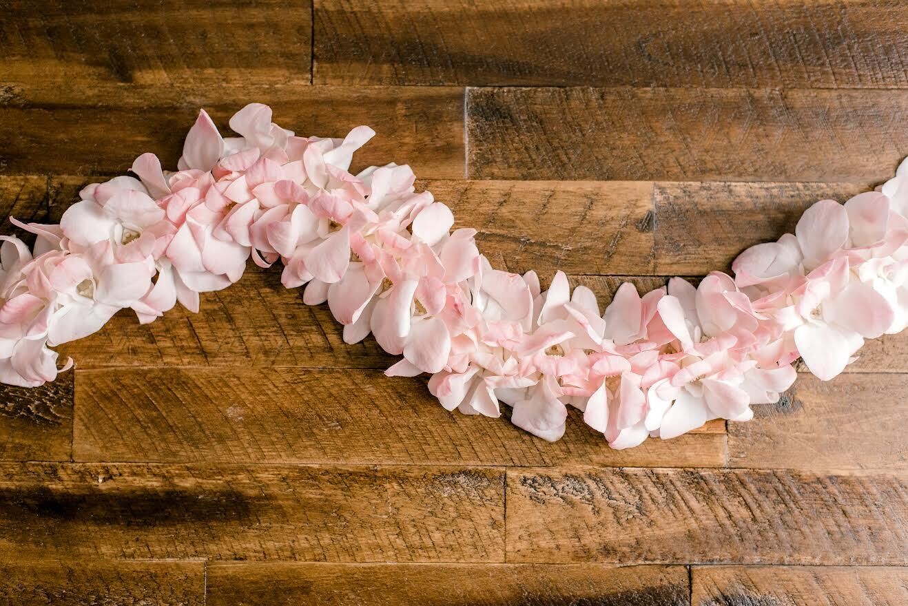 Blush Orchid Garland