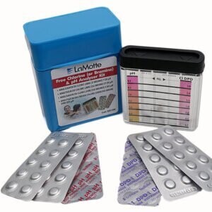 Kit Comparador Visual para cloro libre y pH, Lamotte, DPD1