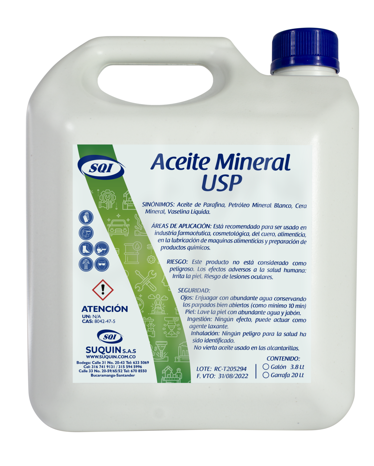 ACEITE MINERAL GALN