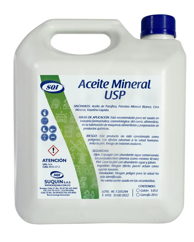 Aceite Mineral USP